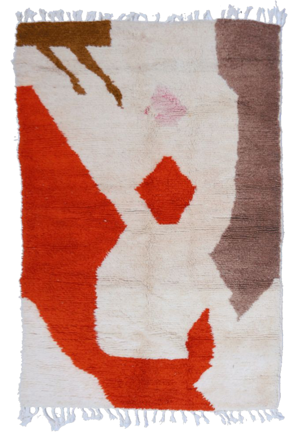 Azilal rug - Moroccan rug - Custom size rug -