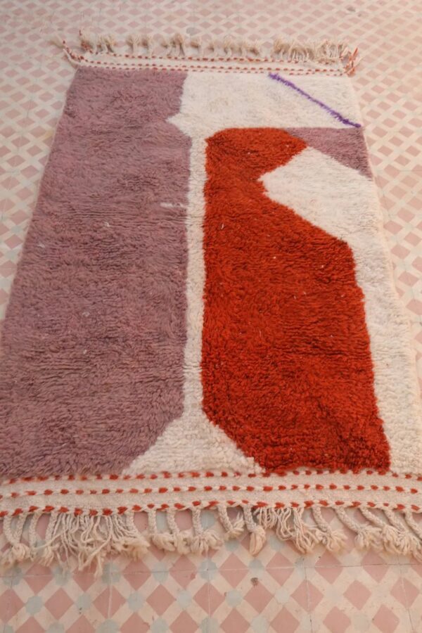 beni ouarine rug - Moroccan rug - Custom size rug - Image 2