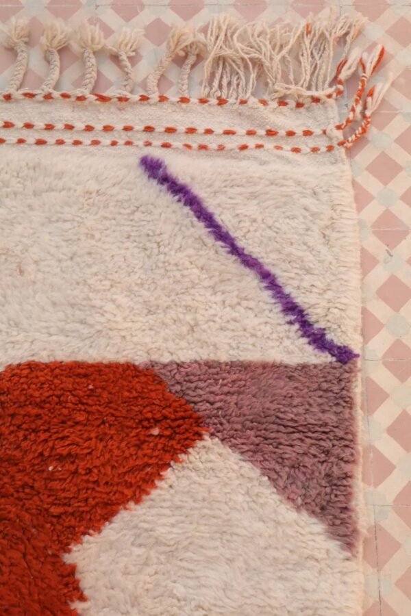 beni ouarine rug - Moroccan rug - Custom size rug - Image 3