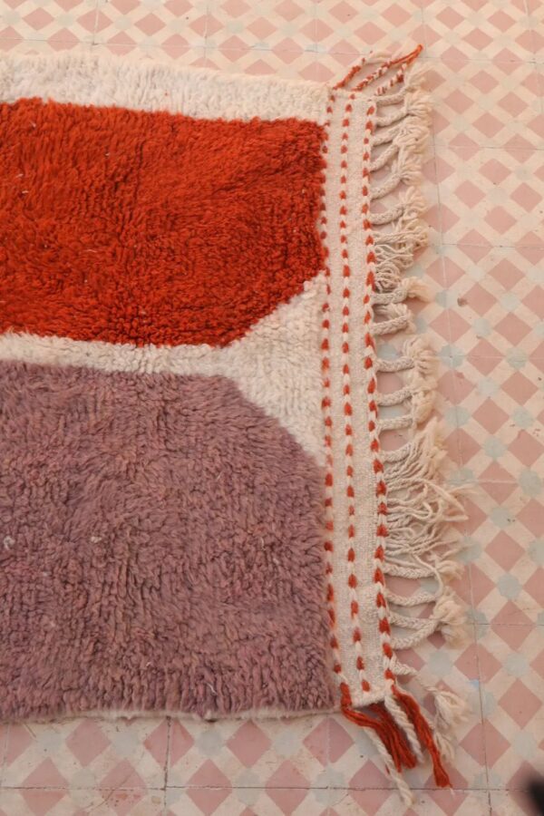beni ouarine rug - Moroccan rug - Custom size rug - Image 9