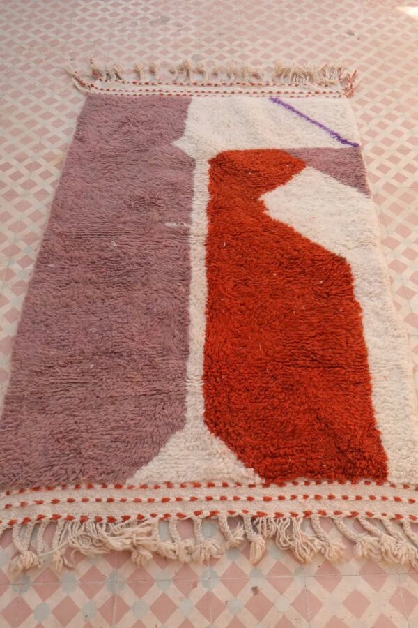 beni ouarine rug - Moroccan rug - Custom size rug - Image 8