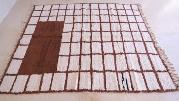 beni ouarine rug - Moroccan rug - Custom size rug - Image 2