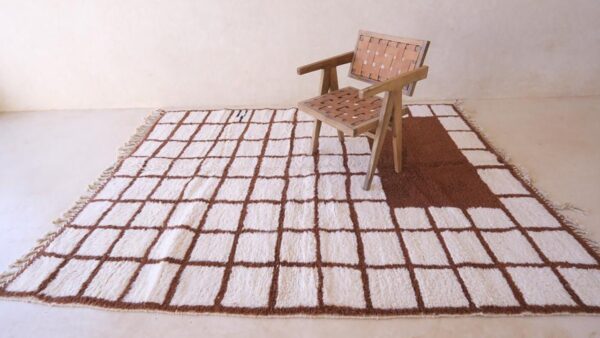 beni ouarine rug - Moroccan rug - Custom size rug - Image 5