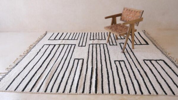 beni ouarine rug - Moroccan rug - Custom size rug - Image 2