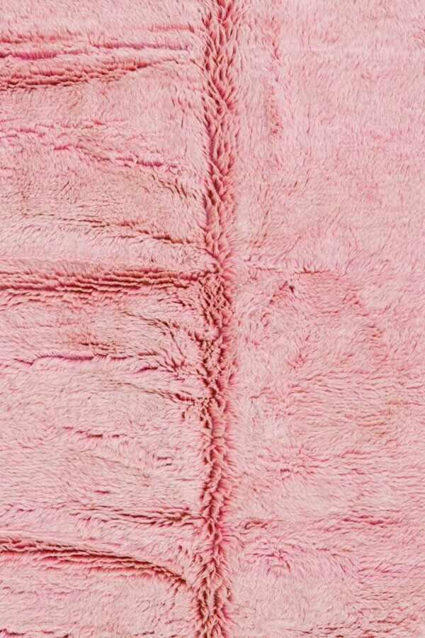 pink beni ouarine rug - Moroccan rug - Custom size rug - Image 5