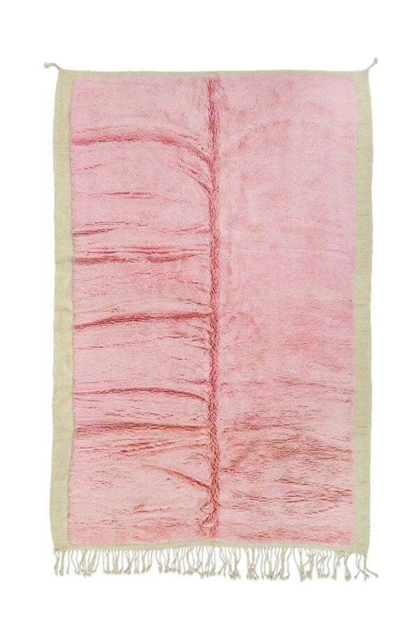 pink beni ouarine rug - Moroccan rug - Custom size rug