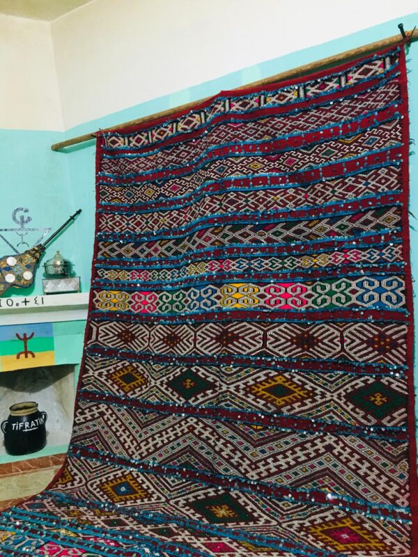Moroccan Vintage rugs "TIGHSSALINE" 332cm x 182cm   10.8ft x 6ft - Image 7