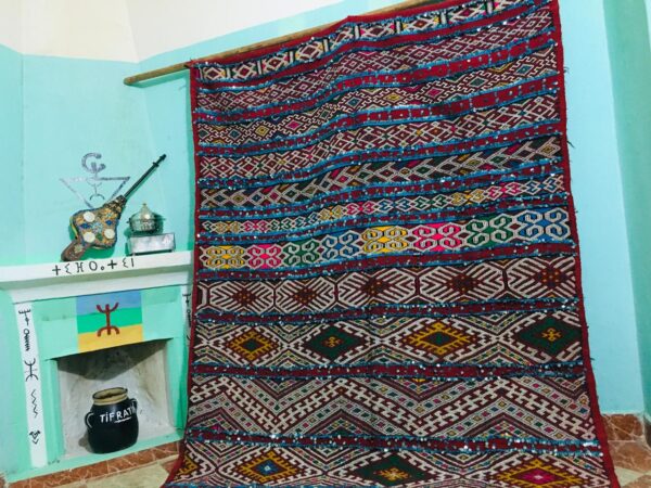 Moroccan Vintage rugs "TIGHSSALINE" 332cm x 182cm   10.8ft x 6ft - Image 5
