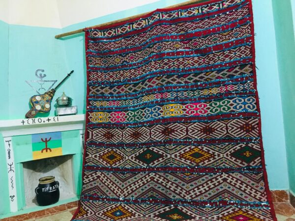 Moroccan Vintage rugs "TIGHSSALINE" 332cm x 182cm   10.8ft x 6ft - Image 3