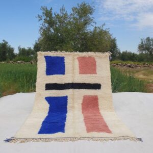 Azilal rug - Moroccan rug - Custom size rug