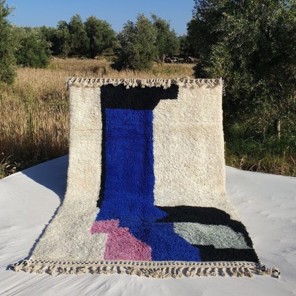 Azilal rug - Moroccan rug - Custom size rug